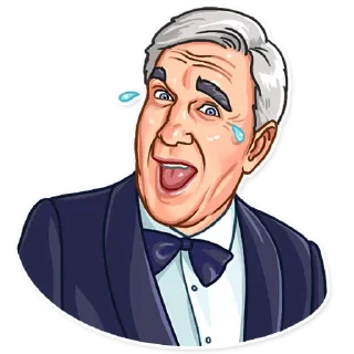 Sticker 😂 Leslie Nielsen