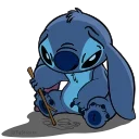 Sticker 😣 Stitch ¦ @figurinhasWa