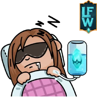 Sticker 😴 lfwstickers