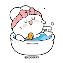 Video sticker 🛁 Dream Rabbit 🐰 @cocopry