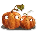 Sticker ❤️ Cute pumpkins