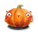 Sticker 😋 Cute pumpkins