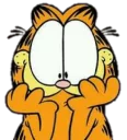 Sticker 👀 Garfield - Paulinha