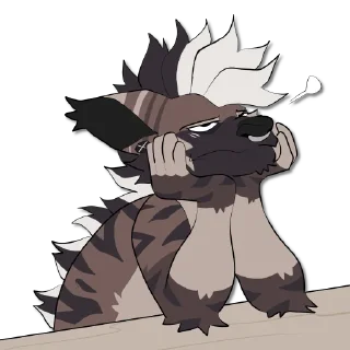 Sticker 😴 Switch Hyena