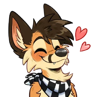 Sticker ❤️ Fin The Fox