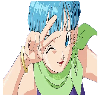 Sticker ✌️ @STIKERFORALL 🇬🇧BULMA