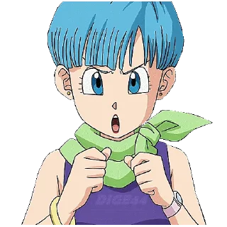 Sticker 😧 @STIKERFORALL 🇬🇧BULMA