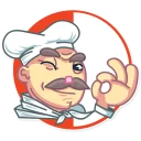 Sticker 👌 Chef Gustav