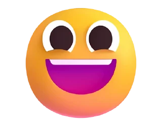 Video sticker 😃 Fluent Emoji #1 @HiSticker