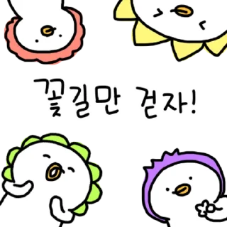 Video sticker 💬 새해가왔 찌오 By @KakaoEmoticon