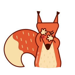 Sticker 🤦‍♂️ Red Squirrel