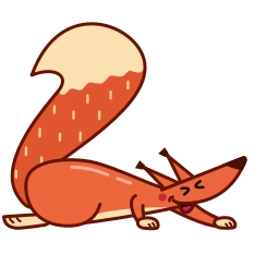 Sticker 😂 Red Squirrel