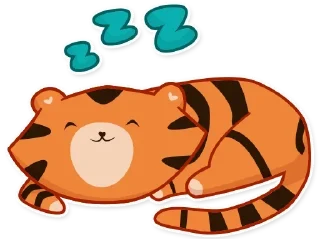 Video sticker 💤 Tiger Tigrulia
