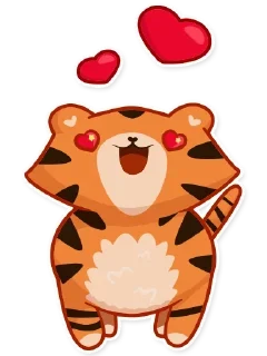 Video sticker 😍 Tiger Tigrulia