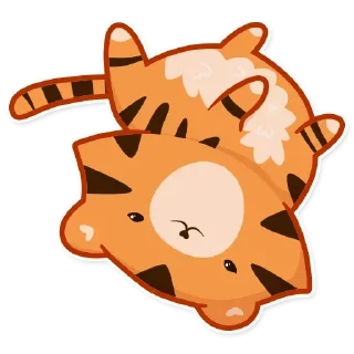 Sticker 🙃 Tiger Tigrulia