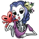 Video sticker 😘 Catrina Calavera