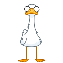 Sticker ❓ Funky Goose