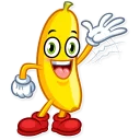 Sticker 👋 Lovely Banana