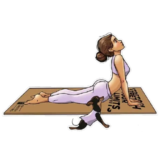 Video sticker 😊 topstretching