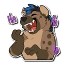 Video sticker 😆 Syrus Hyena 🍖✨