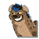 Sticker 😏 Syrus Hyena 🍖✨