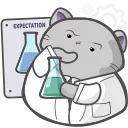 Video sticker 🤔 Chemistcats