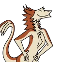 Sticker 😀 Sunset the Sergal