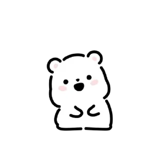 Video sticker 💬 곰곰 ! By @KakaoEmoticon