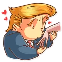 Video sticker 😘 Clinton vs. Trump