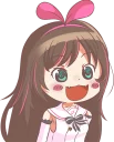 Sticker 😃 Kizuna Ai ❤️