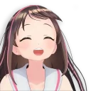 Sticker 😂 Kizuna Ai ❤️