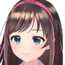 Sticker 🙂 Kizuna Ai ❤️