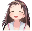 Sticker 😂 Kizuna Ai ❤️