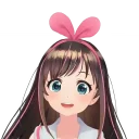 Sticker 😃 Kizuna Ai ❤️