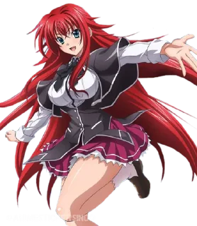 Sticker 🩸 High School DxD ➜ @AnimeStickersIndo