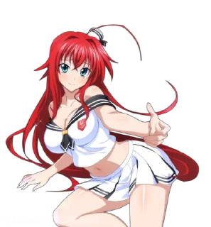 Video sticker 🩸 High School DxD ➜ @AnimeStickersIndo