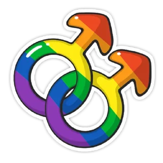Sticker 👬 LGBT