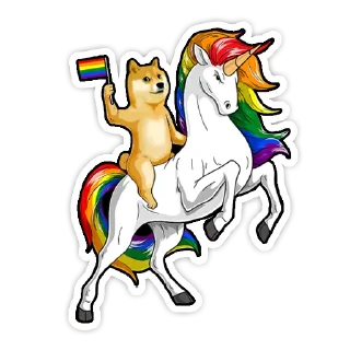 Sticker 🐴 LGBT