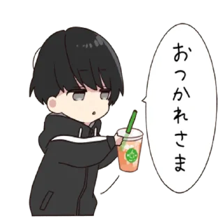 Sticker 🥤 Yurudara-kun @R666d1