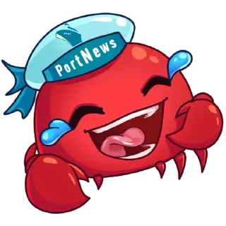 Sticker 😂 cute crab