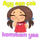 Sticker 😂 🌸Sarahanim711🇹🇷Turkce🌸2