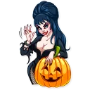 Sticker 👋 Ms. Elvira