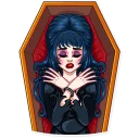 Sticker 😵 Ms. Elvira