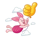 Video sticker 👍 Piglet