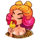 Sticker 😋 Glamour Puss🔥