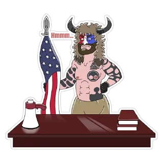 Sticker 🤔 Viking from Capitol