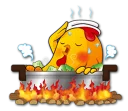 Sticker 🔥 Hot Chicken / By OsmerOmar