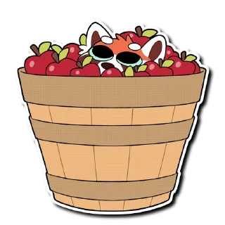 Sticker 🍎 Red Panda