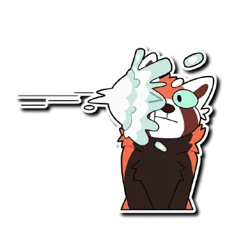 Sticker ❄️ Red Panda