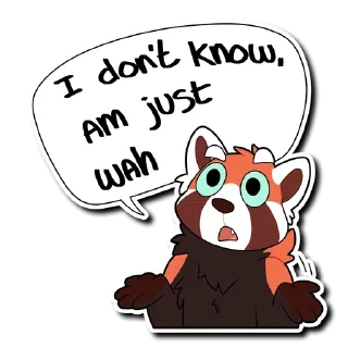 Sticker 🙄 Red Panda